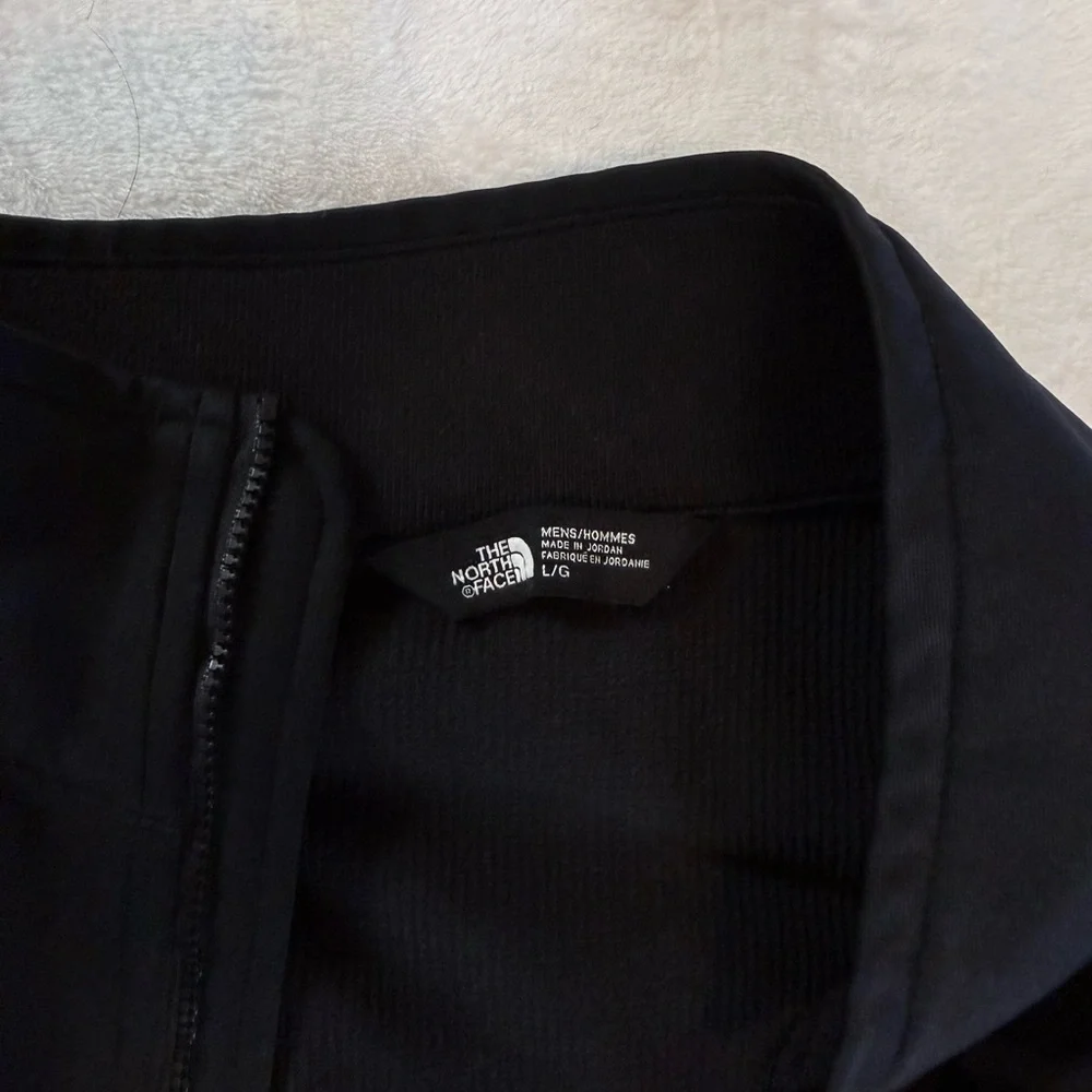 The North Face Black Softshell Vest